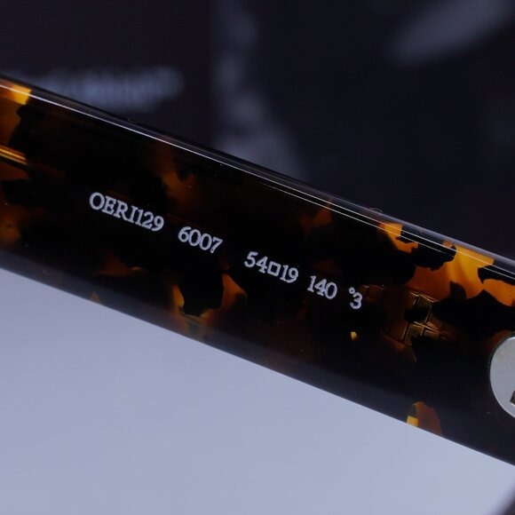 Off-White OERI129 MANCHESTER 6007 Rectangle Sunglasses – Havana/Grey - Picture 8 of 9